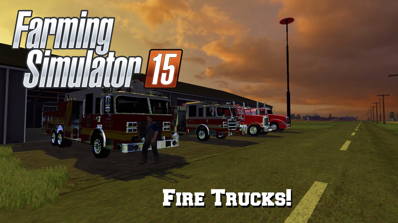 farming simulator 17 american fire truck mods